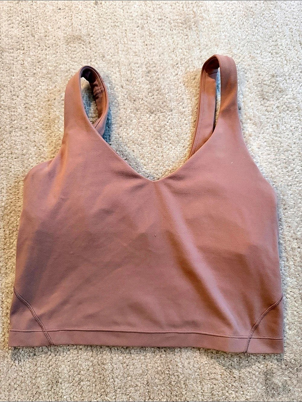 lululemon align top in mauve pink